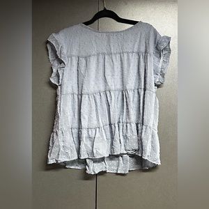 Women’s blue blouse